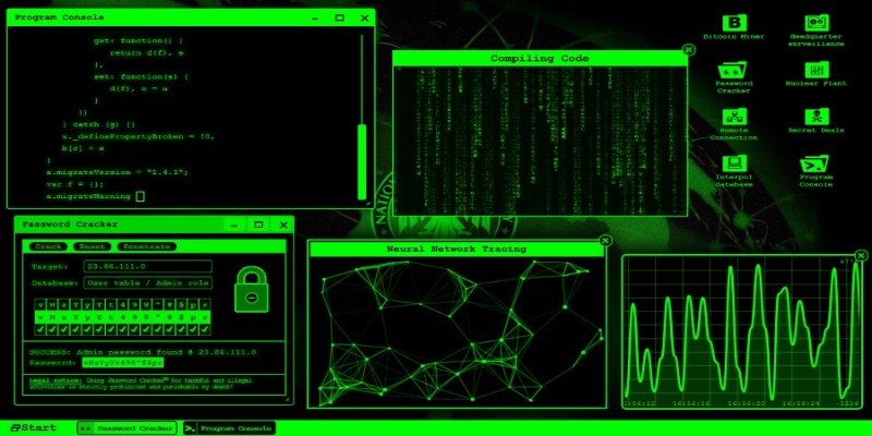 Hack Hackers – Hack Simulator phần mềm hack game xóc đĩa